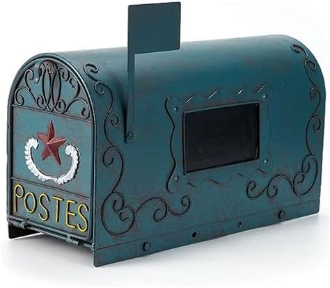 galvanized metal post box|heavy duty metal mailbox post.